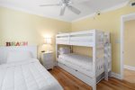 Single Twin bed and Twin Bunks in Guest Bedroom 2